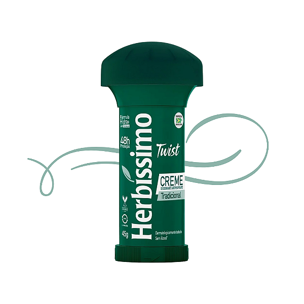 Desodorante Herbíssimo Creme Twist Tradicional 45g-Loreto