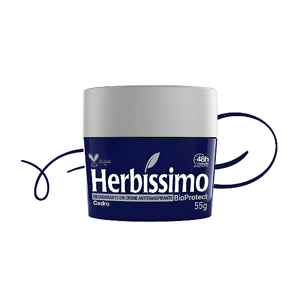 Desodorante Herbíssimo Cremoso Bio Protect Cedro 55G-Loreto