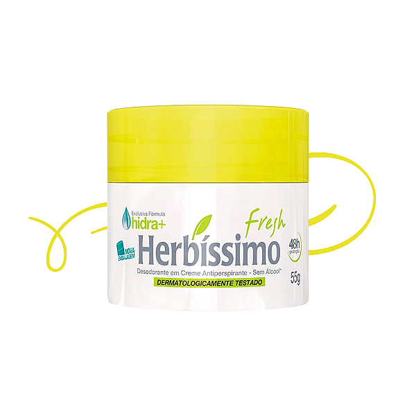 Desodorante Herbíssimo Cremoso Fresh 55g-Loreto