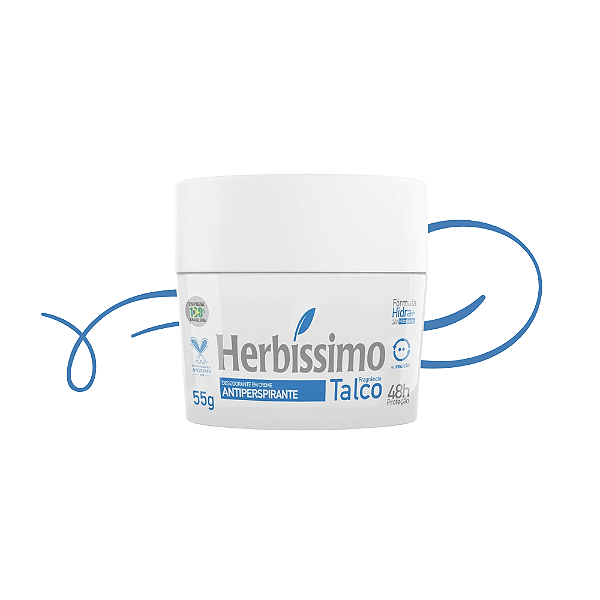 Desodorante Herbíssimo Cremoso Talco 55G-Loreto