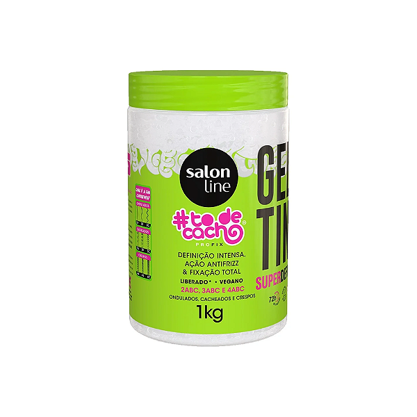 Gelatina Capilar Salon Line To de Cacho Super Definição 1Kg-Loreto