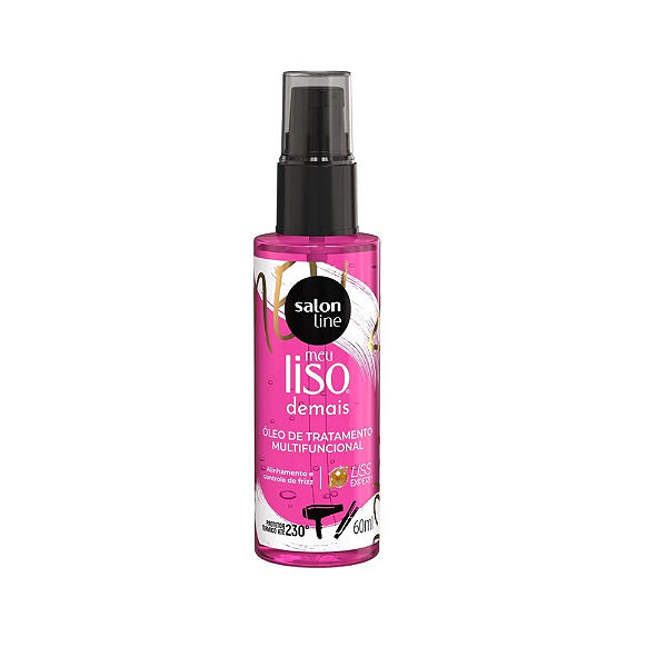 Óleo Multifuncional Salon Line Meu Liso Demais 60ml-Loreto