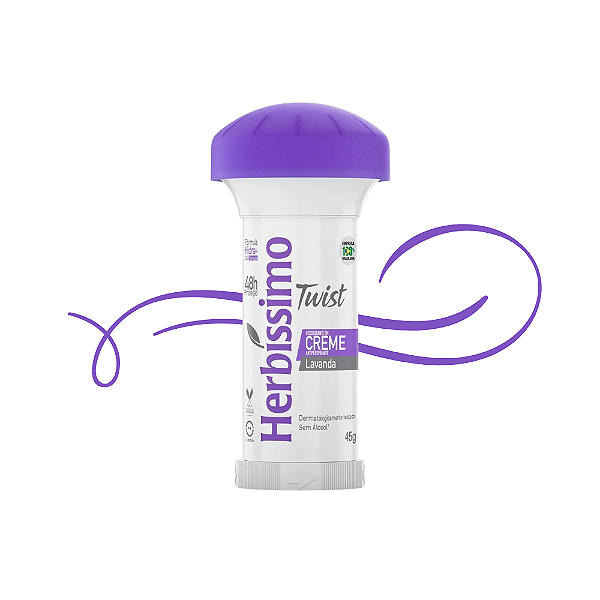 Desodorante Herbissimo Creme Twist Lavanda 45g-Loreto