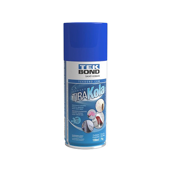 Tek Bond Tira Kola Spray 100ml Cor Incolor-Loreto