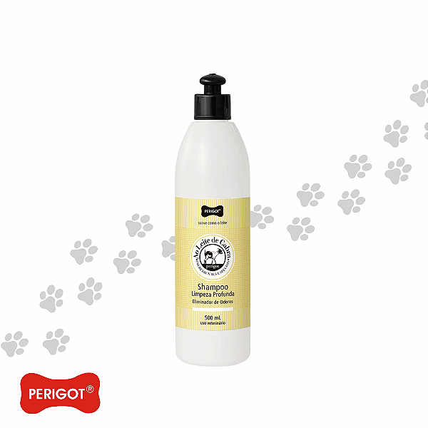 Shampoo Pet Limpeza Profunda Perigot Ao Leite de Cabra 500 ml-Loreto