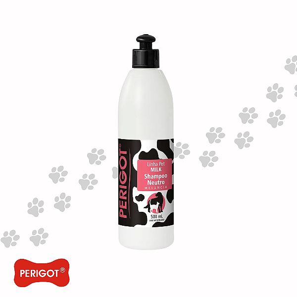 Shampoo Pet Melancia Neutro Milk Perigot 500 ml-Loreto