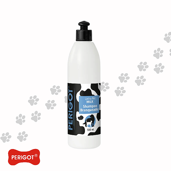 Shampoo Pet Branqueador Milk Perigot 500 ml-Loreto