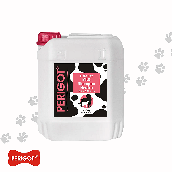 Shampoo Pet Melancia Neutro Milk Perigot 5 Litros-Loreto