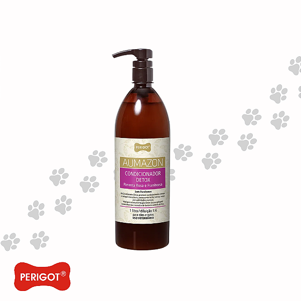 Condicionador Pet Detox Pimenta Rosa e Framboesa 1 L-Loreto