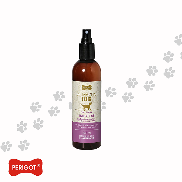 Colônia Baby Cat Aumazon Felix Perigot para Gatos 240 ml-Loreto