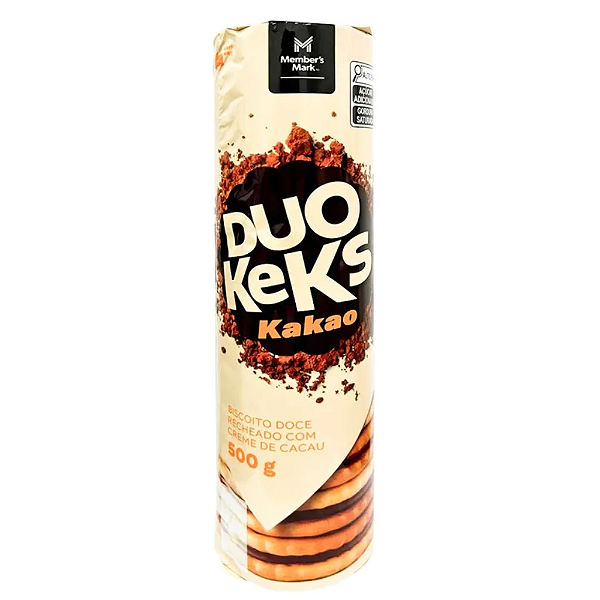 Biscoito Duo Biscuit Recheio De Creme De Cacau Member's Mark-Loreto