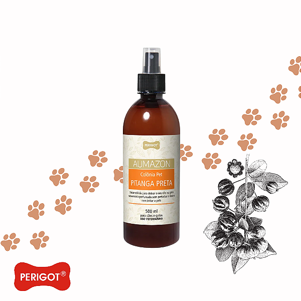 Colônia Pet Aumazon Perigot Pitanga Preta 500ml-Loreto