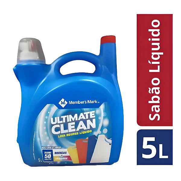 Member's Mark Ultimate Clean Sabao Liquido Galão com Bico Dosador Galão - 5L-Loreto