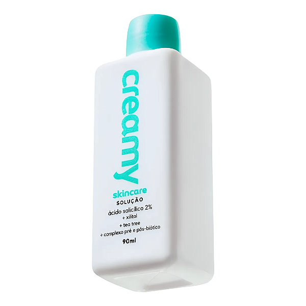 Creamy Skincare Ácido Salicílico 90ml Ameniza Linhas Finas Rápida Absorção-Loreto