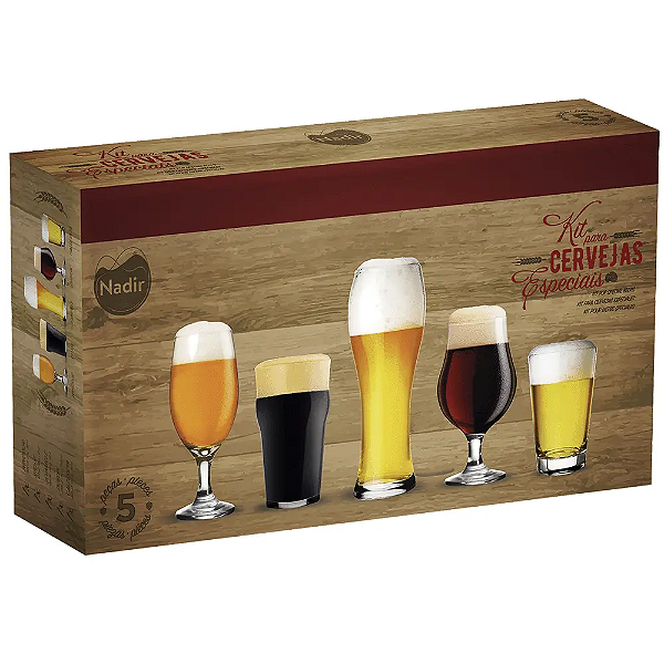 Kit para Cervejas Especiais Nadir 5 Peças-Loreto