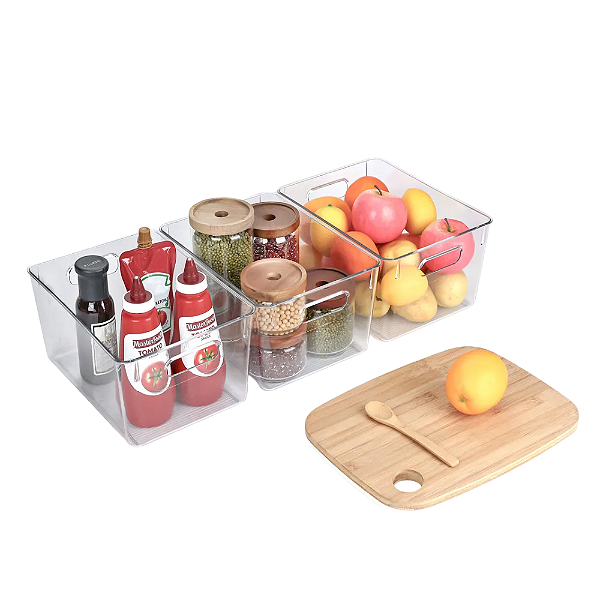 Conjunto Com 3 Organizadores Stack - Member's Mark Água-Loreto