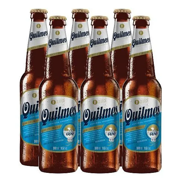 Cerveja Quilmes Clássica 340ml Pack C/6unid-Loreto