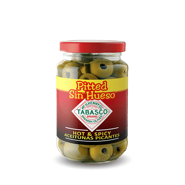 Azeitona Tabasco Em Conserva Sem Caroço Apimentada 340g-Loreto