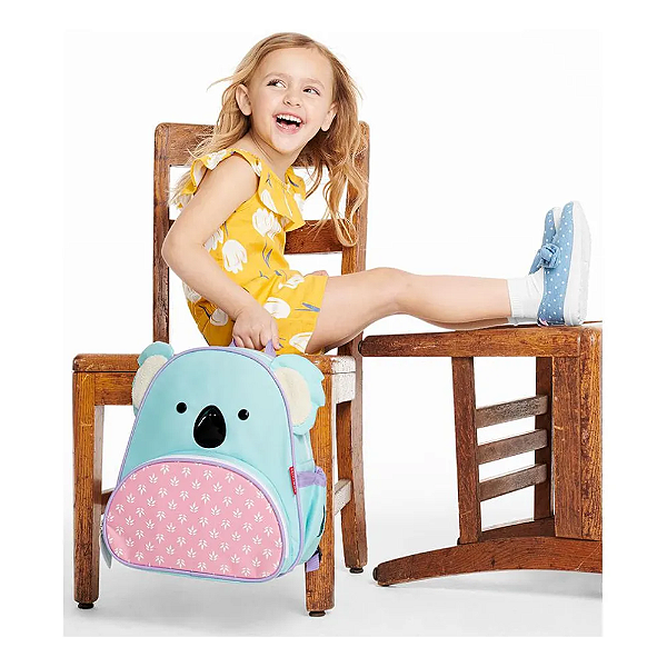 Mochila Skip Hop Koala Passeio Escolar Linha Zoo Azul Coala-Loreto Store