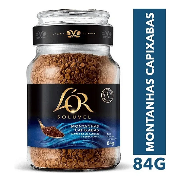 Café Solúvel Montanhas Capixabas L'or Vidro 84g