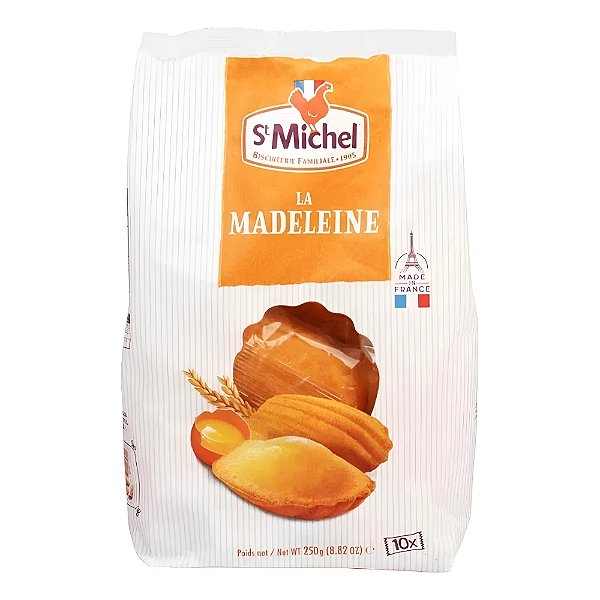 Bolinhos Importado Frances Madeleine St Michel Pacote 250g