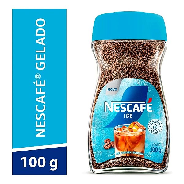 Café Nescafé Solúvel Gelado 100g-Lançamento