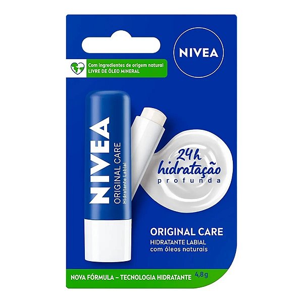 Hidratante Labial Original Care 4,8g Nivea