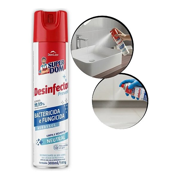 Desinfector Prevent - Bactericida Germicida Neutral 300ml