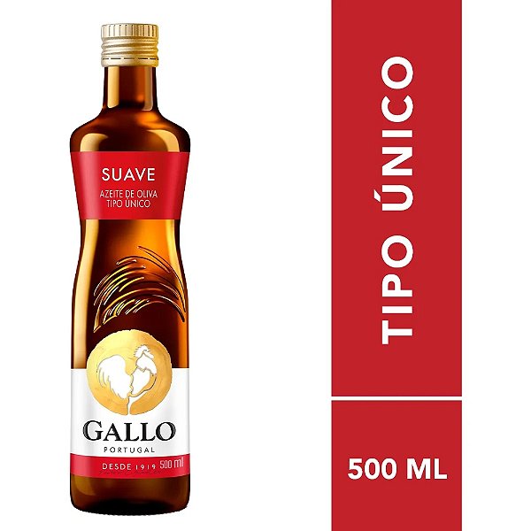 Azeite de Oliva Tipo Único Português Gallo Vidro 500ml