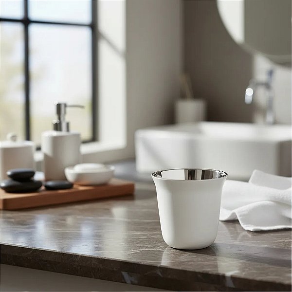 Conjunto Copos Premium Café Inox Member's Mark 80ml 6 Peças