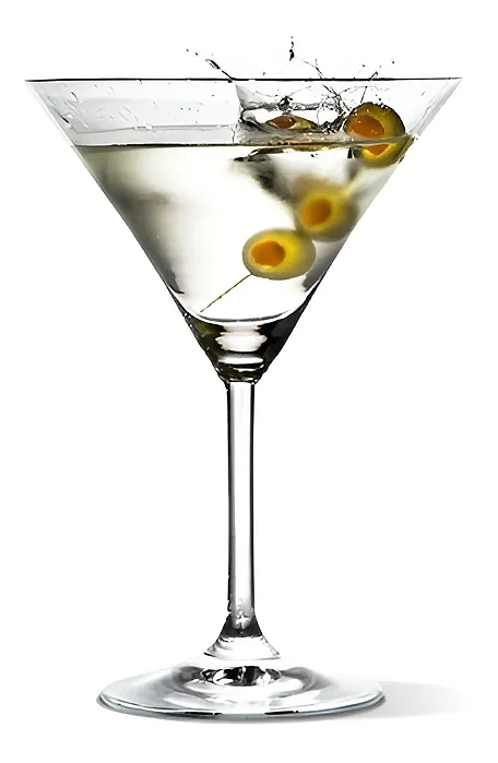 Kit 6 Taças Martini Drink Coquetel Vidro Nadir 250ml