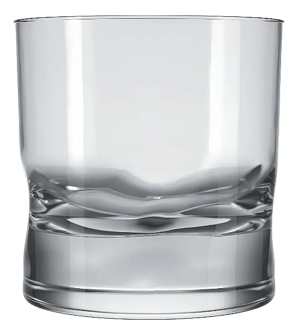 6 Copos Amassadinho Rocks Whisky 250ml Nadir 7517