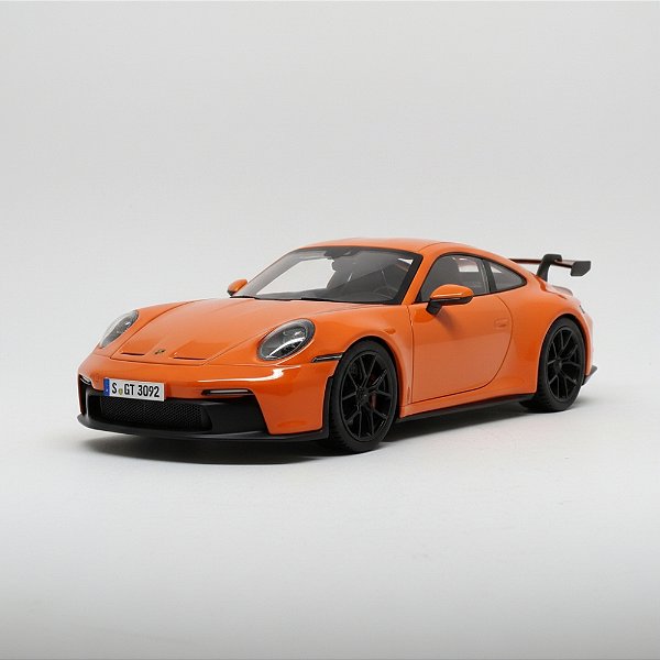 Miniatura Carro Porsche 911 Gt3 1/24 Laranja Bburago Bburago