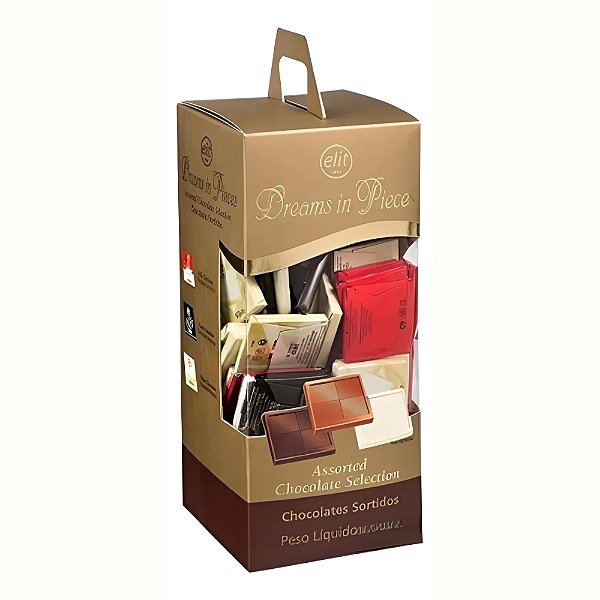Chocolates Sortidos Dreams In Pieces Elit Caixa 350g