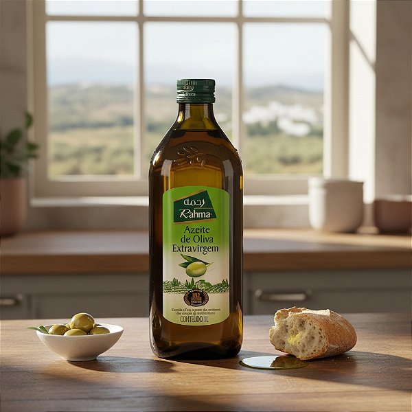 Azeite de Oliva Extravirgem Rahma Frasco 1l