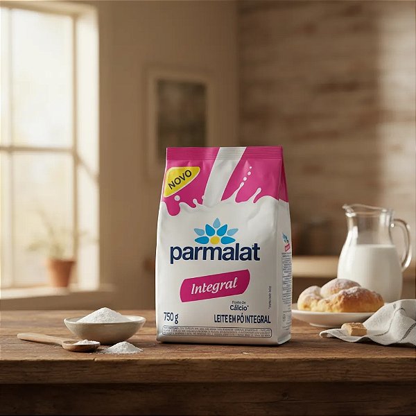 Leite Em Pó Parmalat Integral Pouch 750g