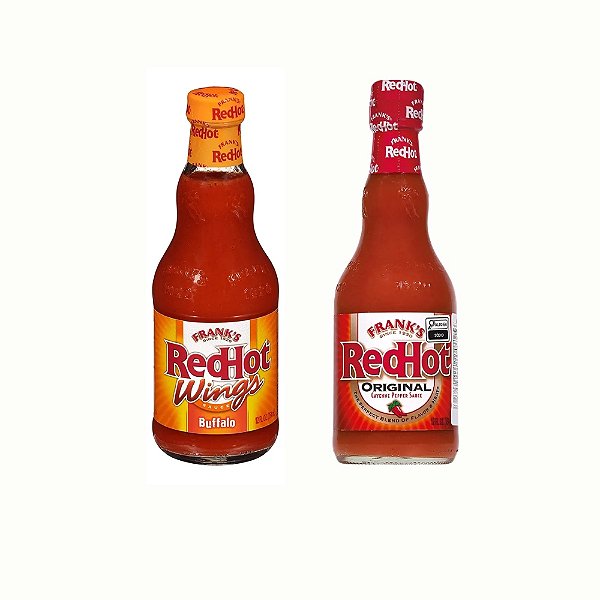 02 Molhos Frank's Redhot Wings Original Buffalo Sauce Eua