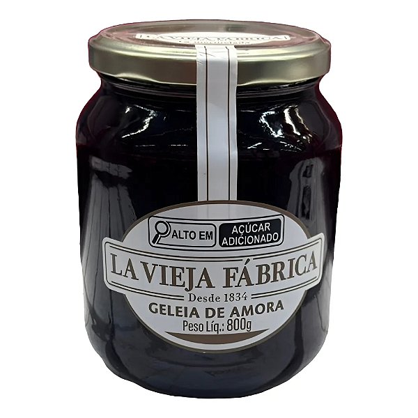 Geléia De Amora La Vieja Fábrica Vidro 800g
