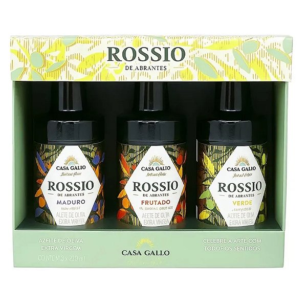 Kit Azeite Rossio Abrante Gallo 3x250ml