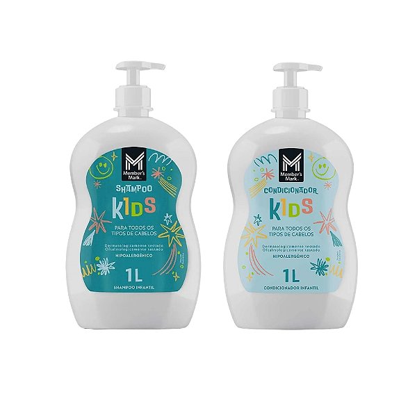Kit Shampoo E Condicionador Members Kids