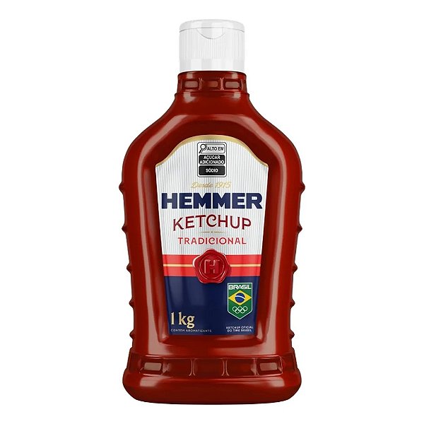 Hemmer Ketchup Tradicional Bisnaga 1kg