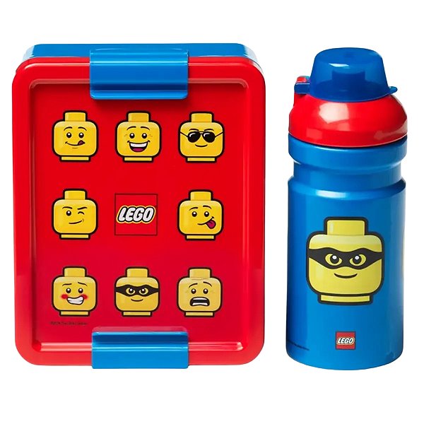 Conjunto Lancheira E Garrafa Lego Bpa Free Oficial Lego