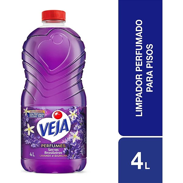 Veja Limpador Perfumado Lavanda 4l