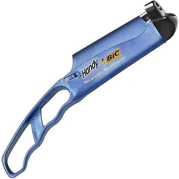 Acendedor Fogão Bic Handy Recarregável Multiuso Cor Variavel