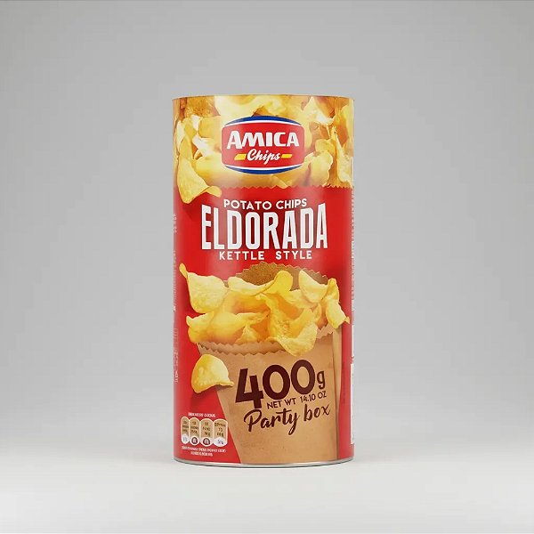 Batata Chips Amica Party Box 400 G