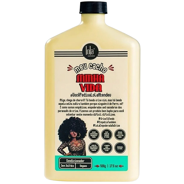 Condicionador Meu Cacho Minha Vida 500g Lola Cosmetics
