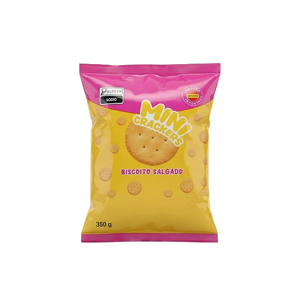 Mini Crackers Biscoito Salgado 350g espanha