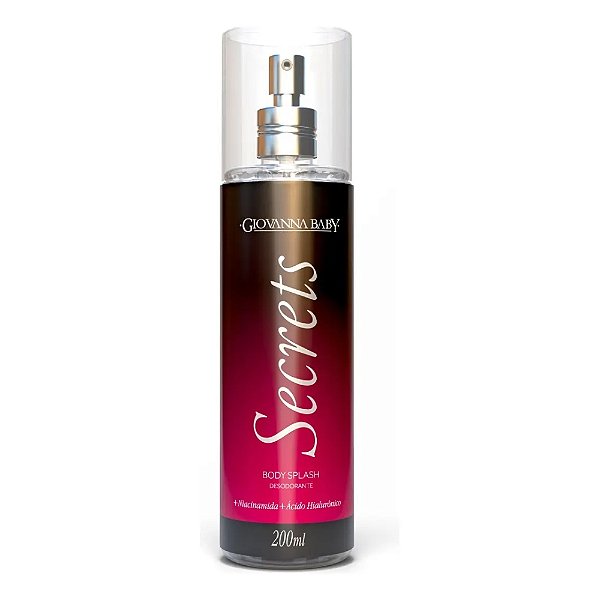 Body Splash Desodorante Corporal Secrets Giovanna Baby 200ml Secrets