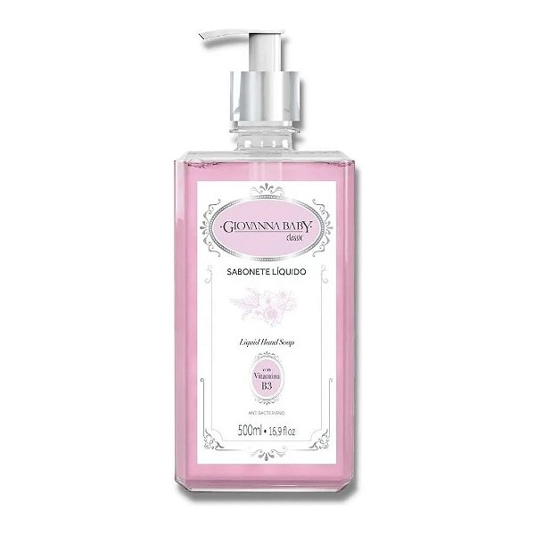 Sabonete Liquido Antibacteriano Classic Giovanna Baby 500ml