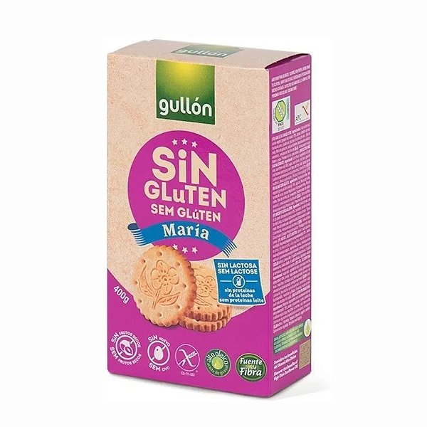 Biscoito Gullon Sem Gluten Maria 400g